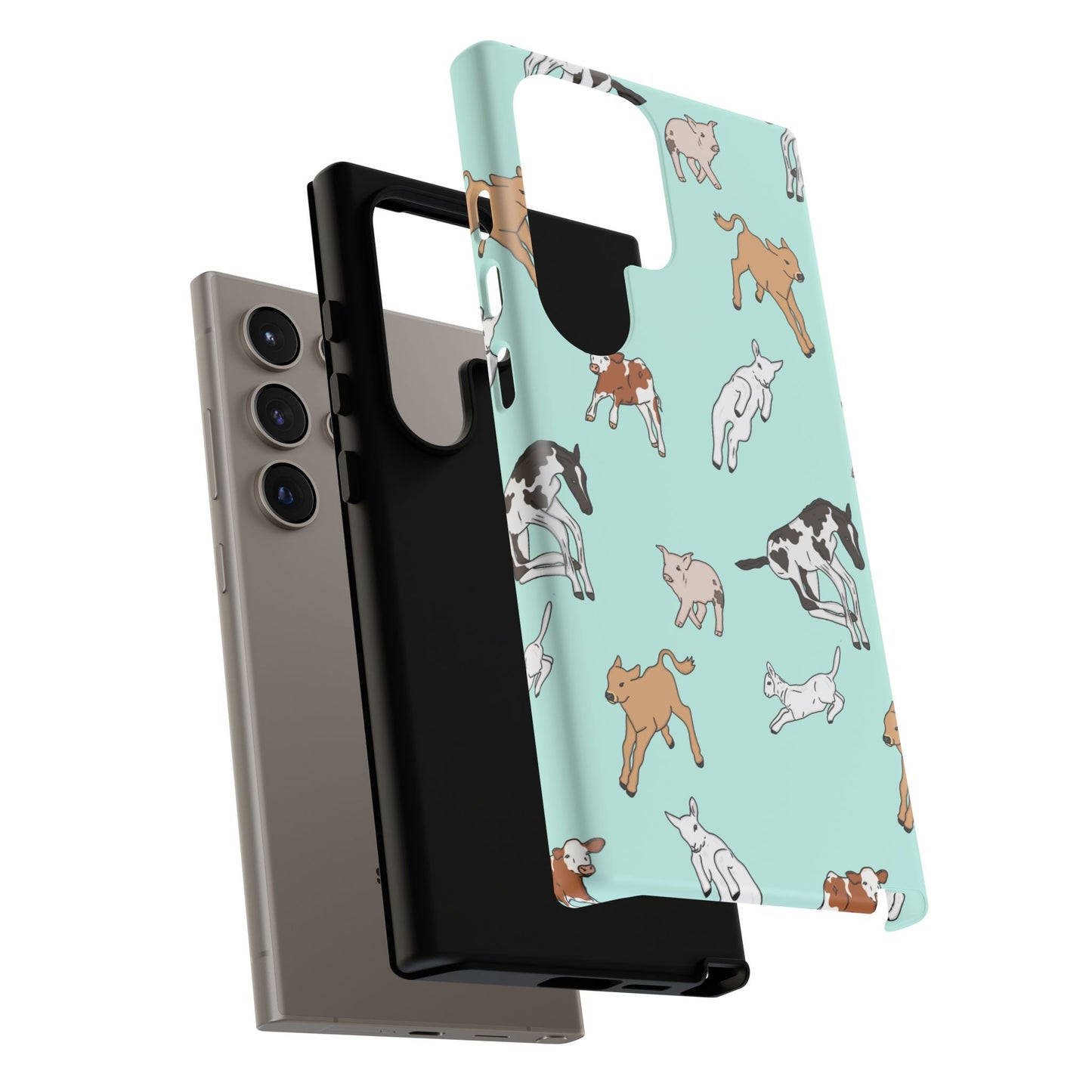 Android farmyard Freinds Blue Case