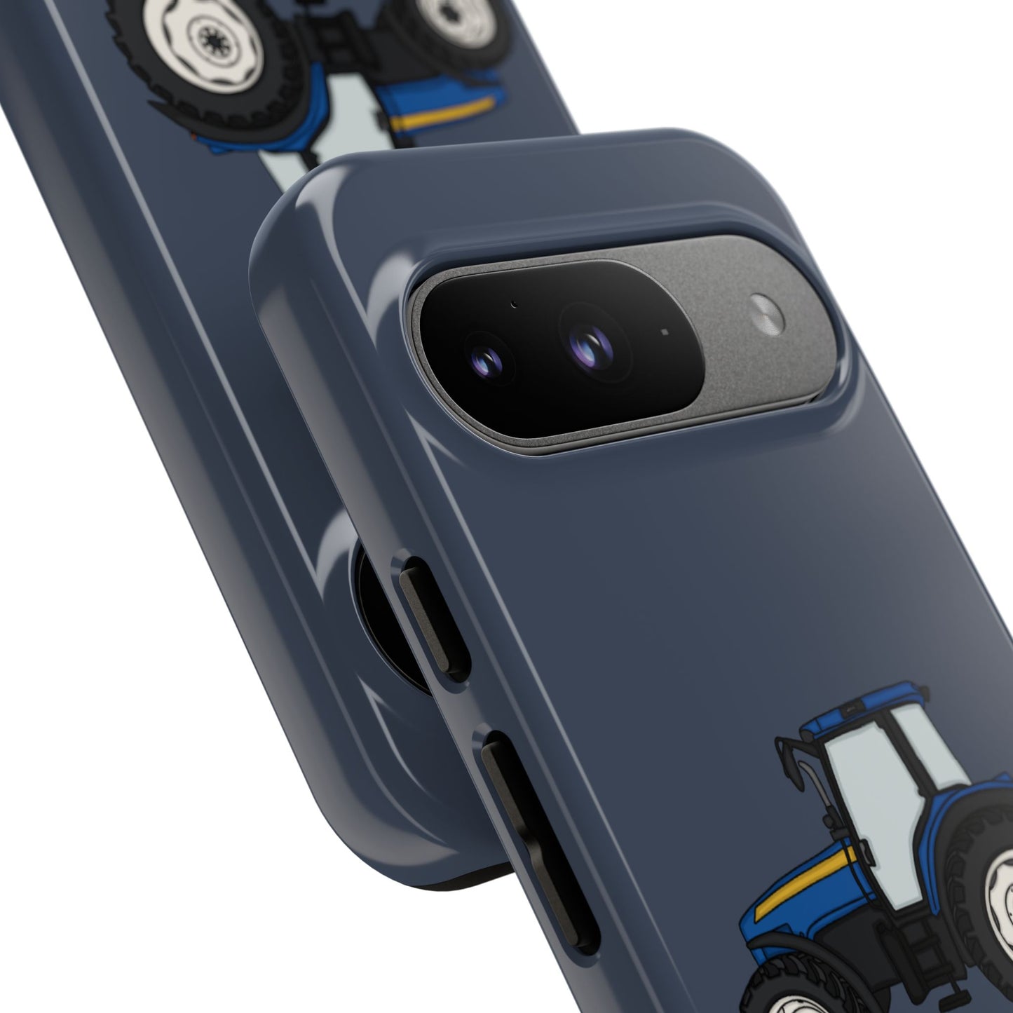 Android blue tractor case