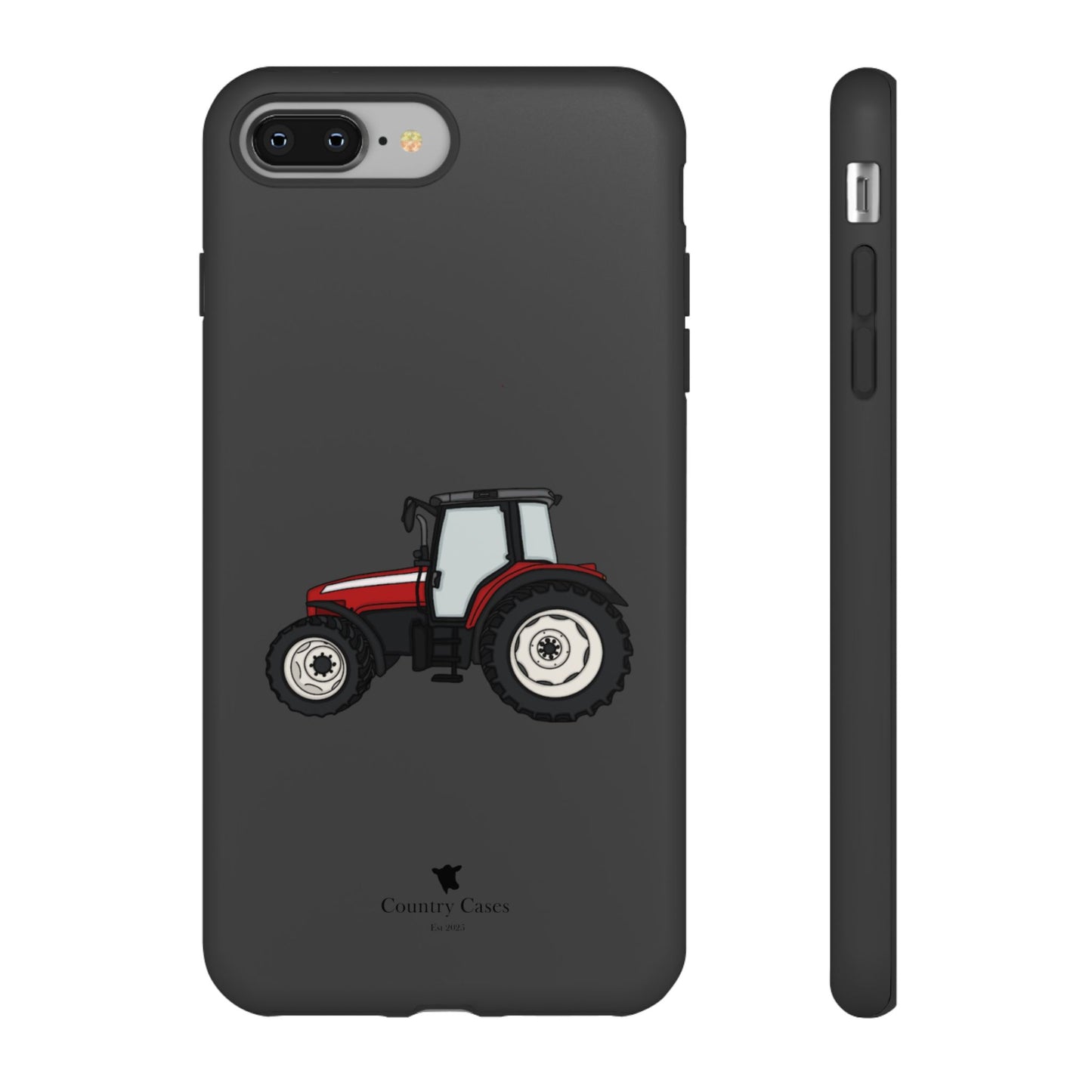 Red tractor case