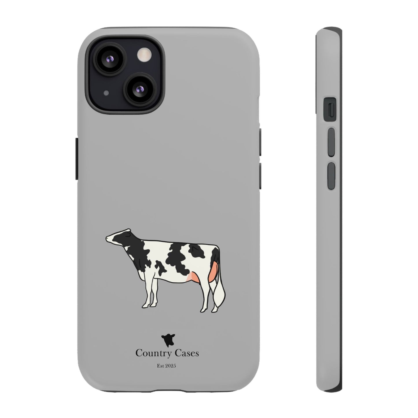 Black and white Holstein case