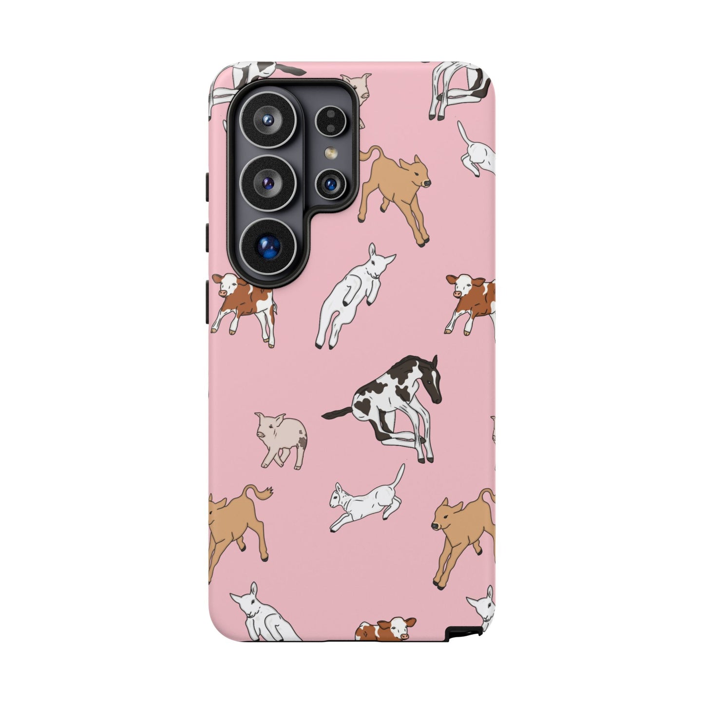 Android Farmyard Friends Pink Case