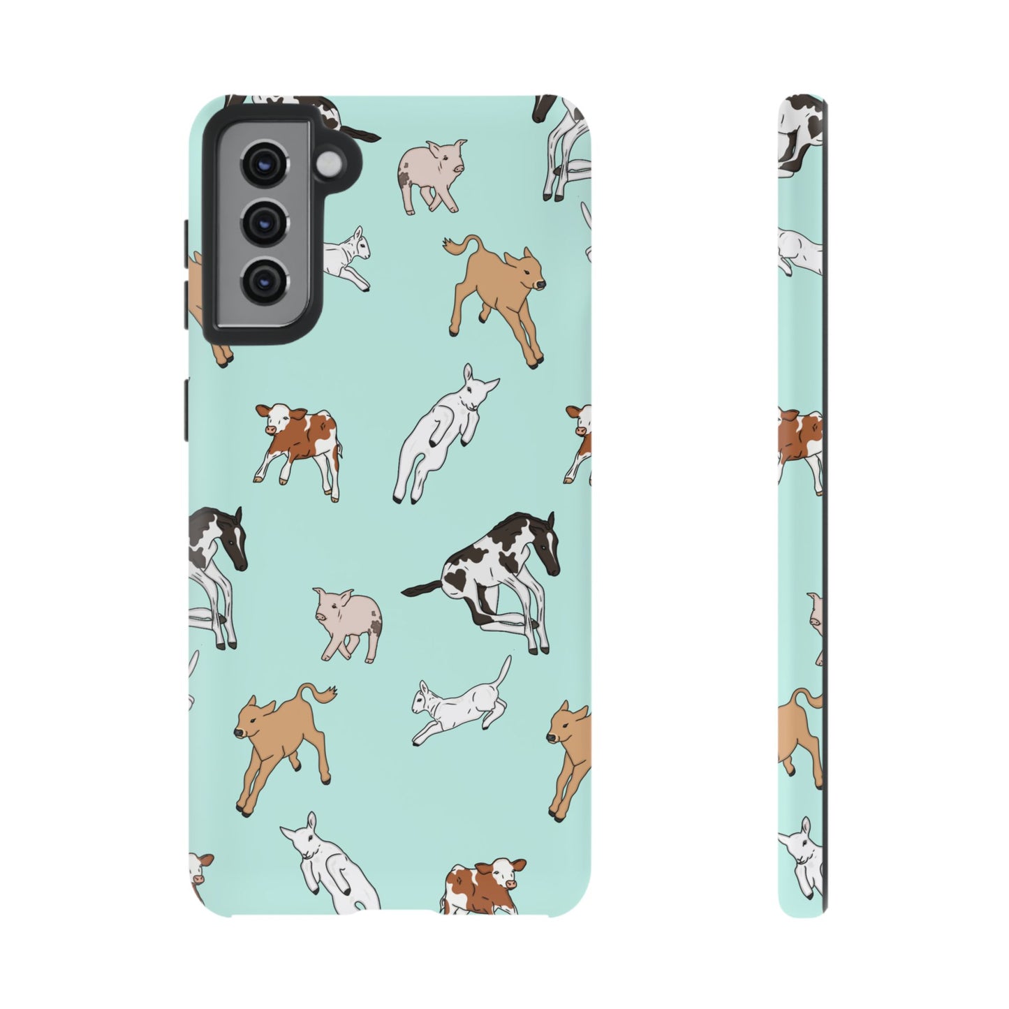 Android farmyard Freinds Blue Case