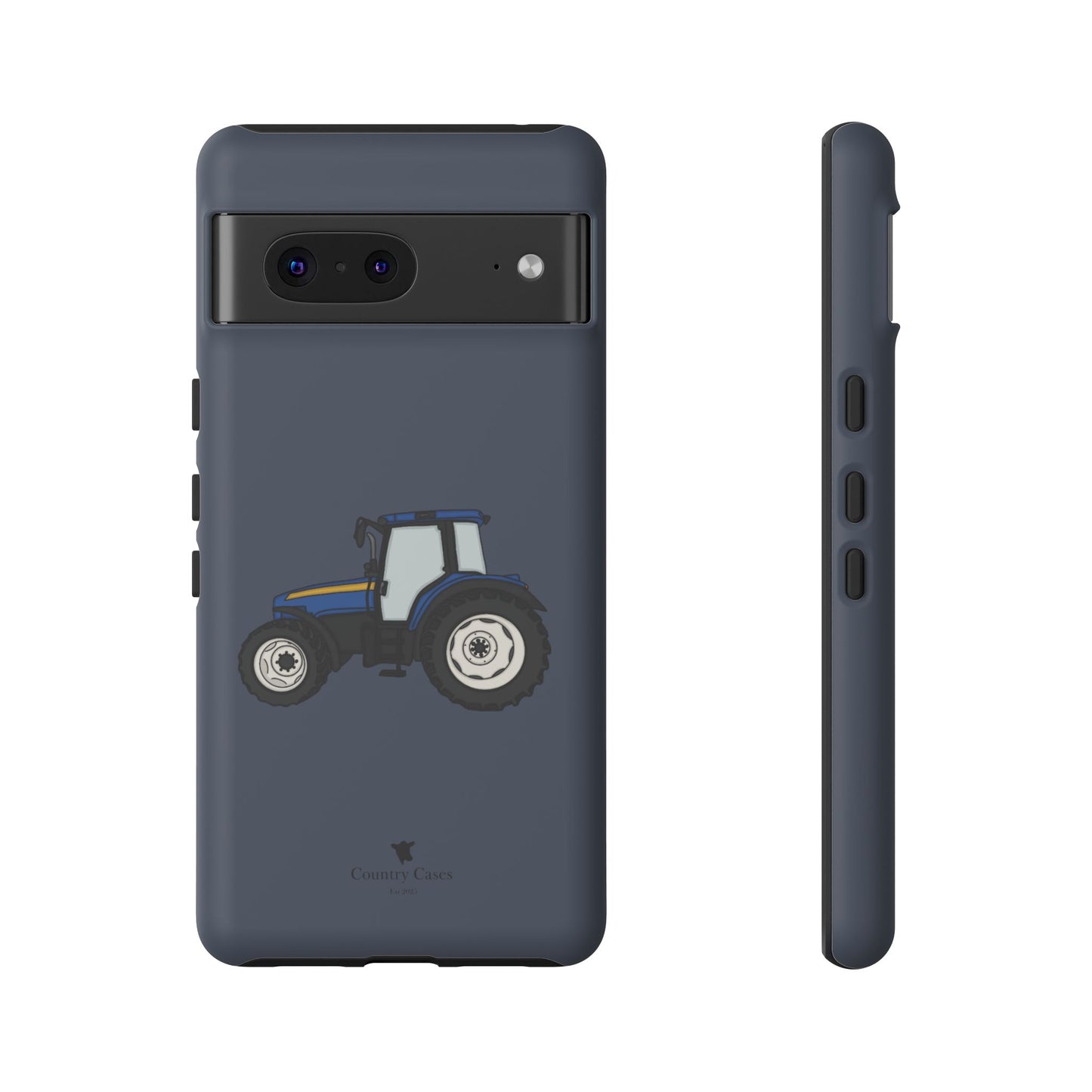 Android blue tractor case