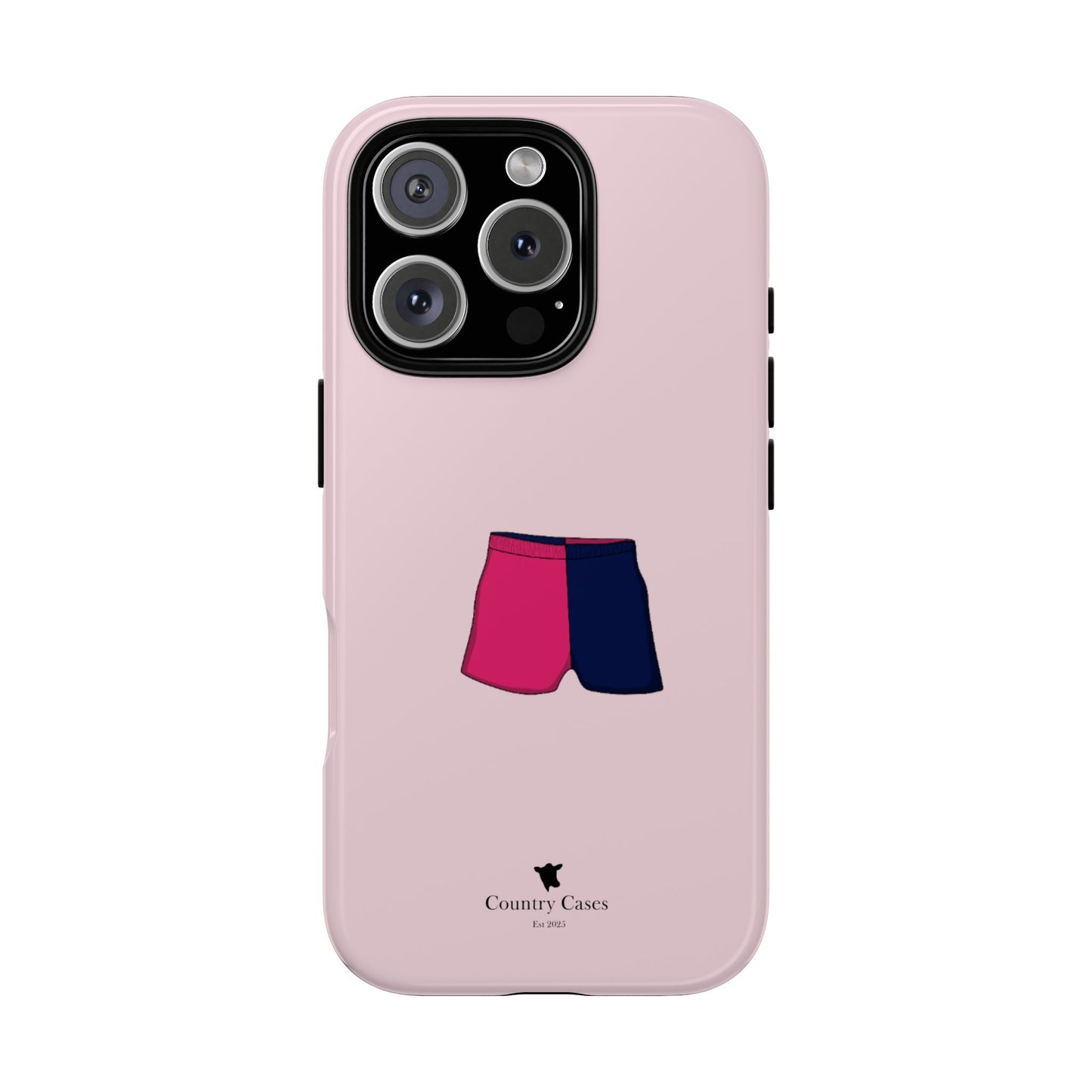 Two toned short phone case
