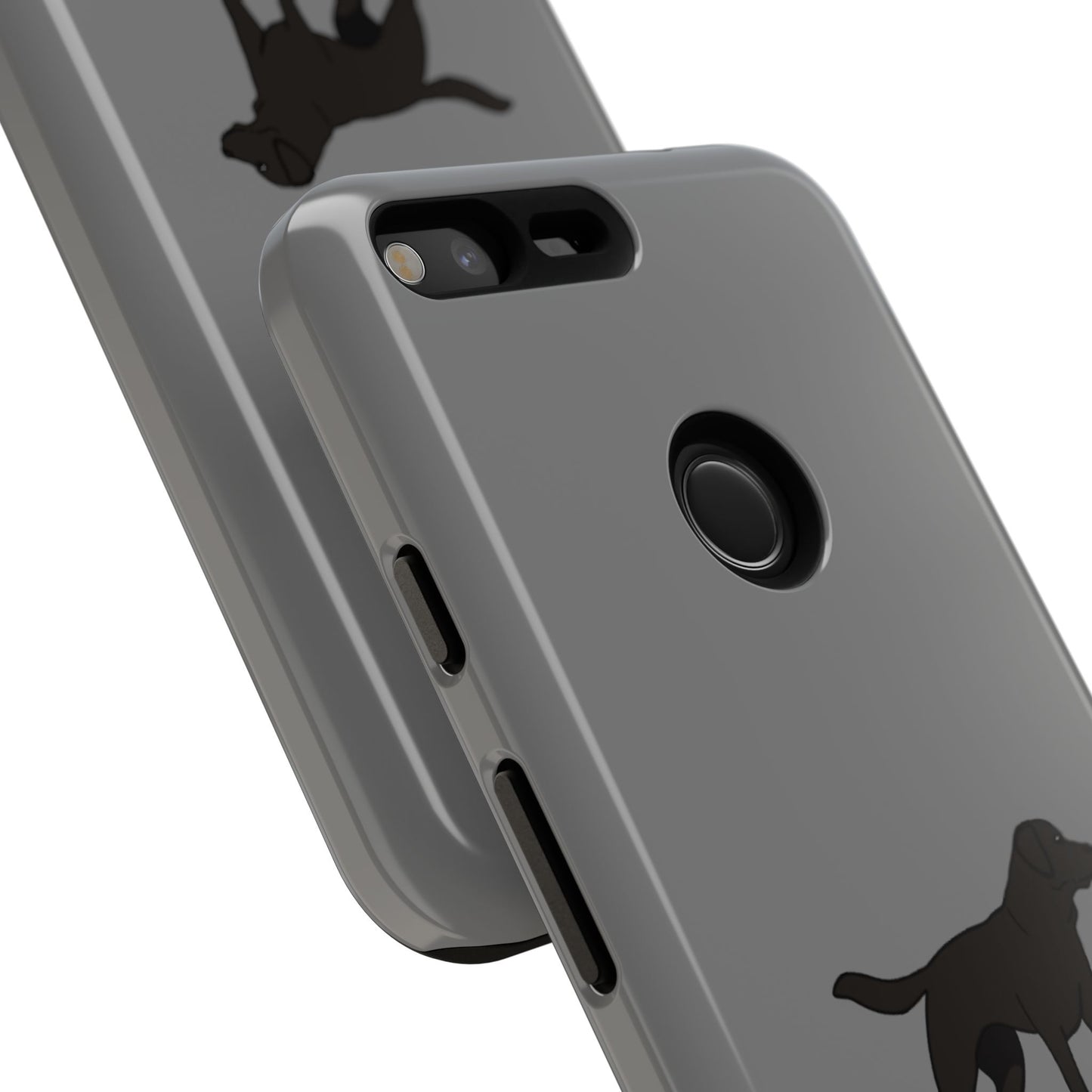 Android black Labrador case