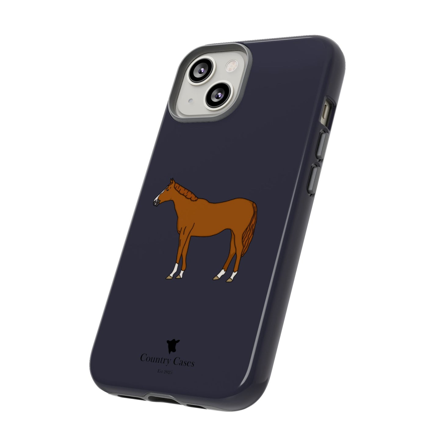 Chestnut horse case