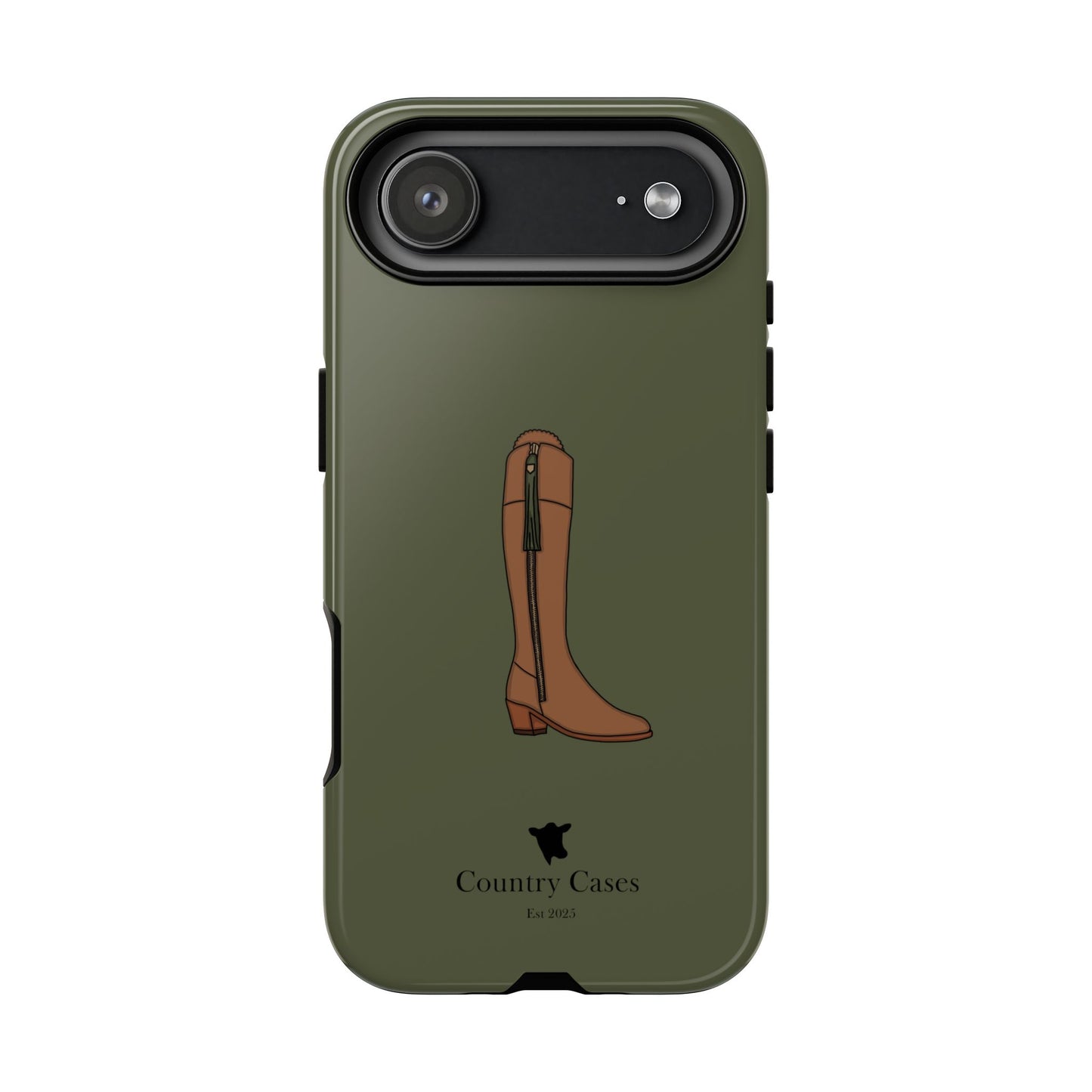 Green country boot case