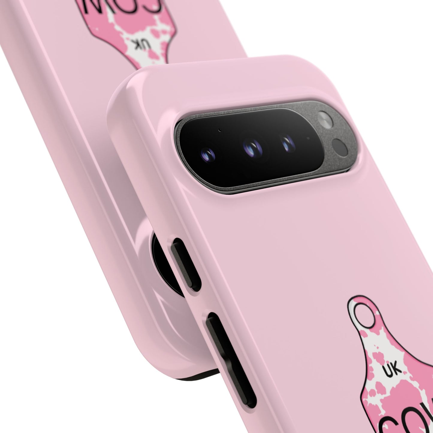 Android pink ear tag case