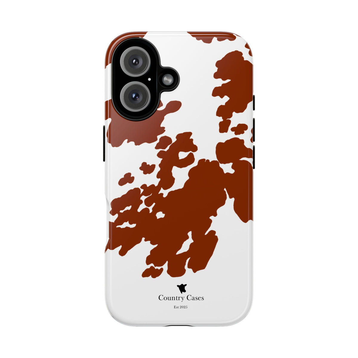 Red Cow Print Case