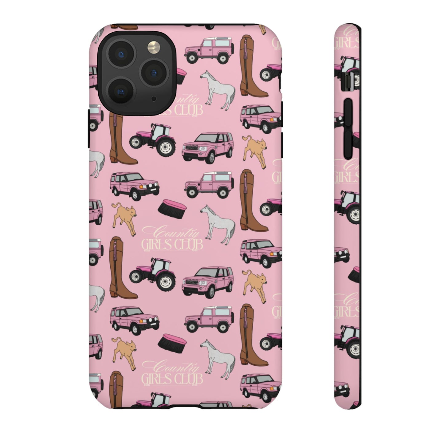 Pink Country Girls Club Case