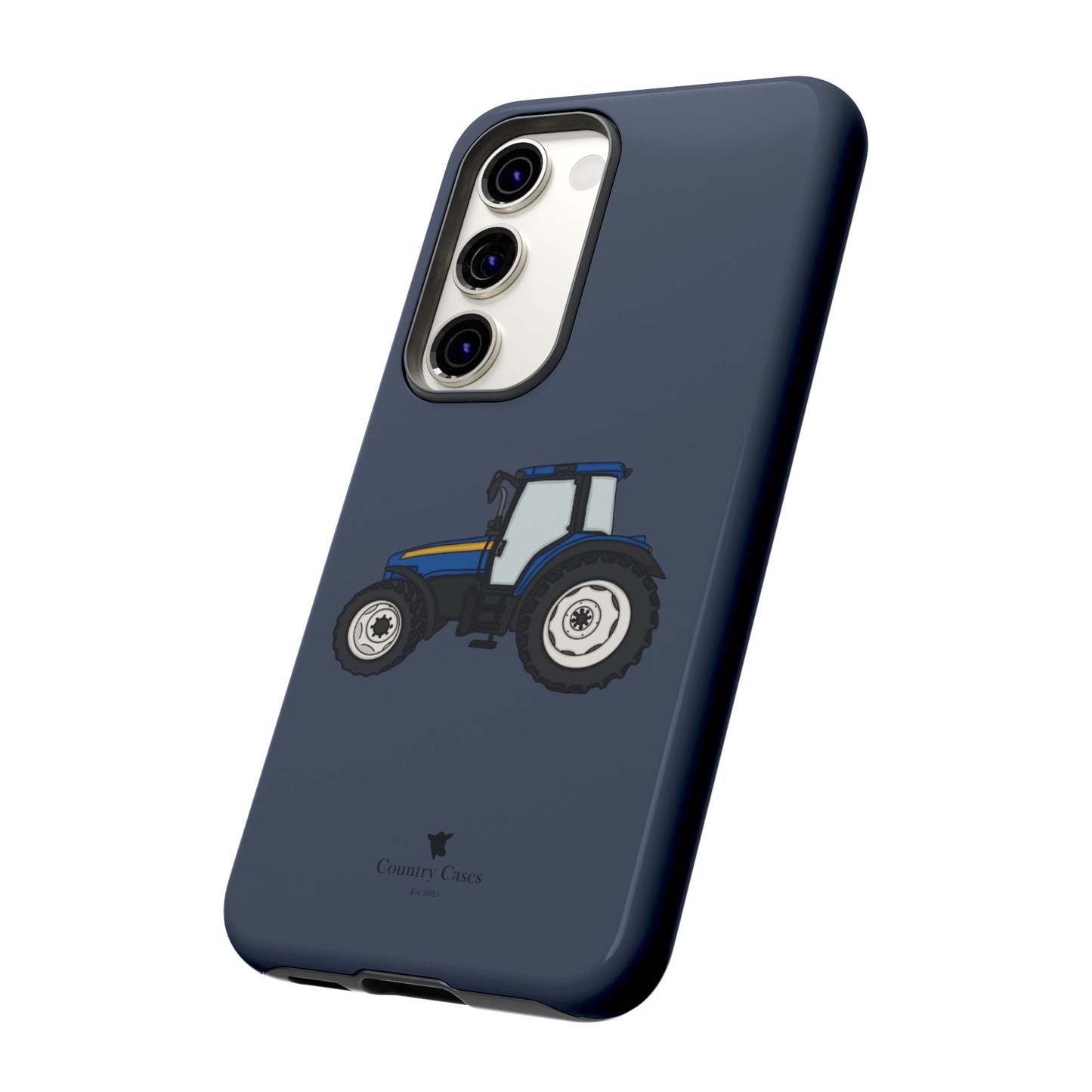 Android blue tractor case