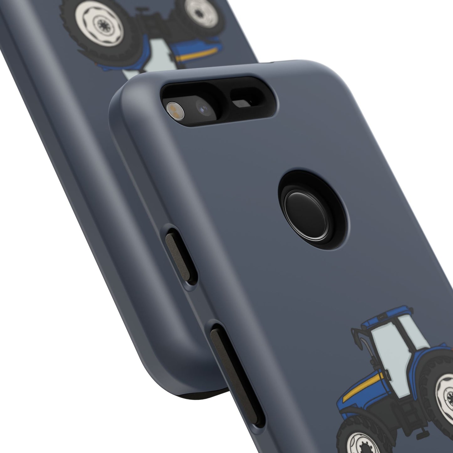 Android blue tractor case