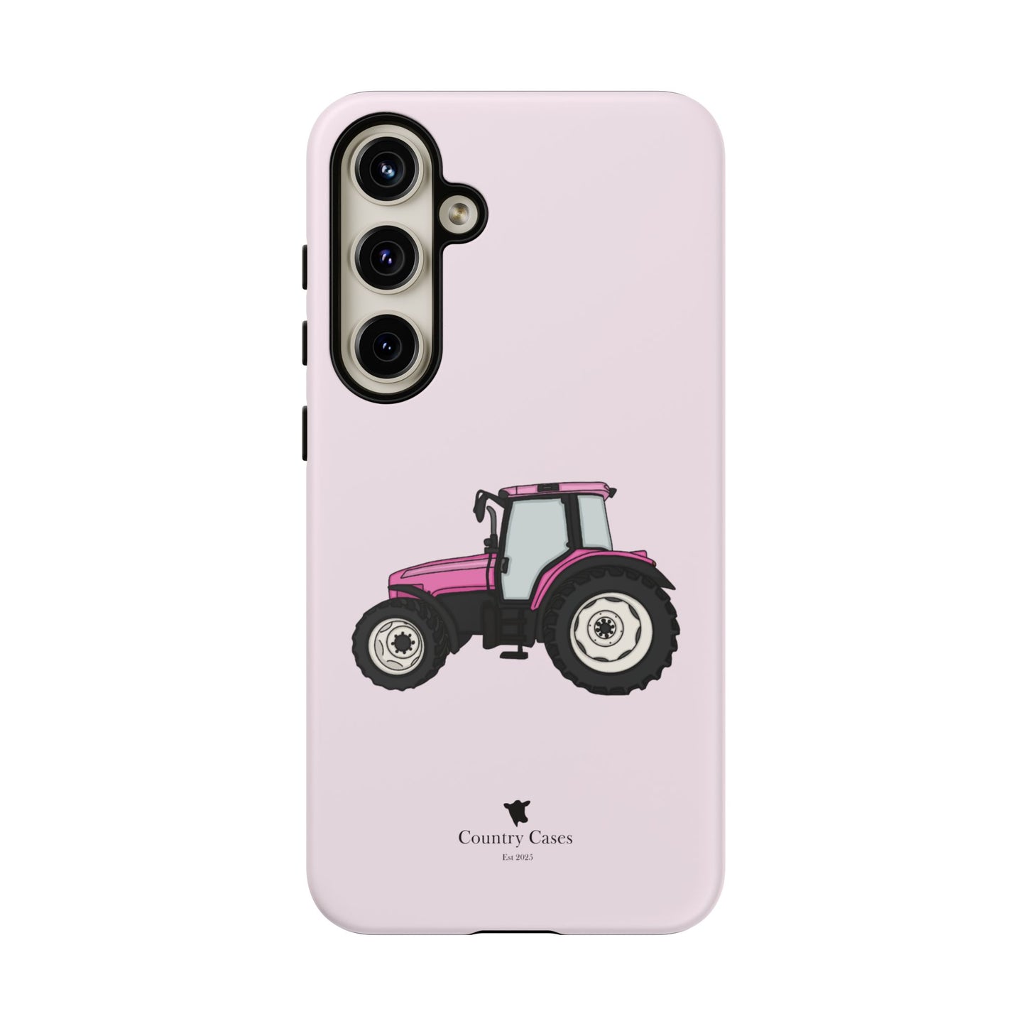 Android pink tractor case