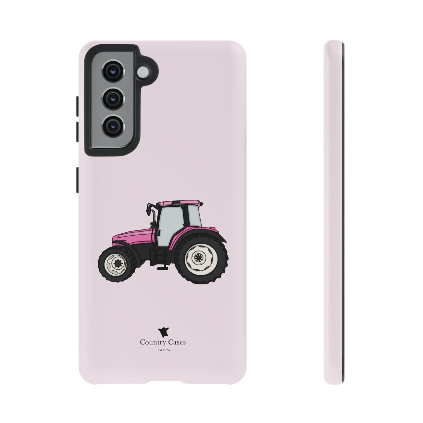 Android pink tractor case