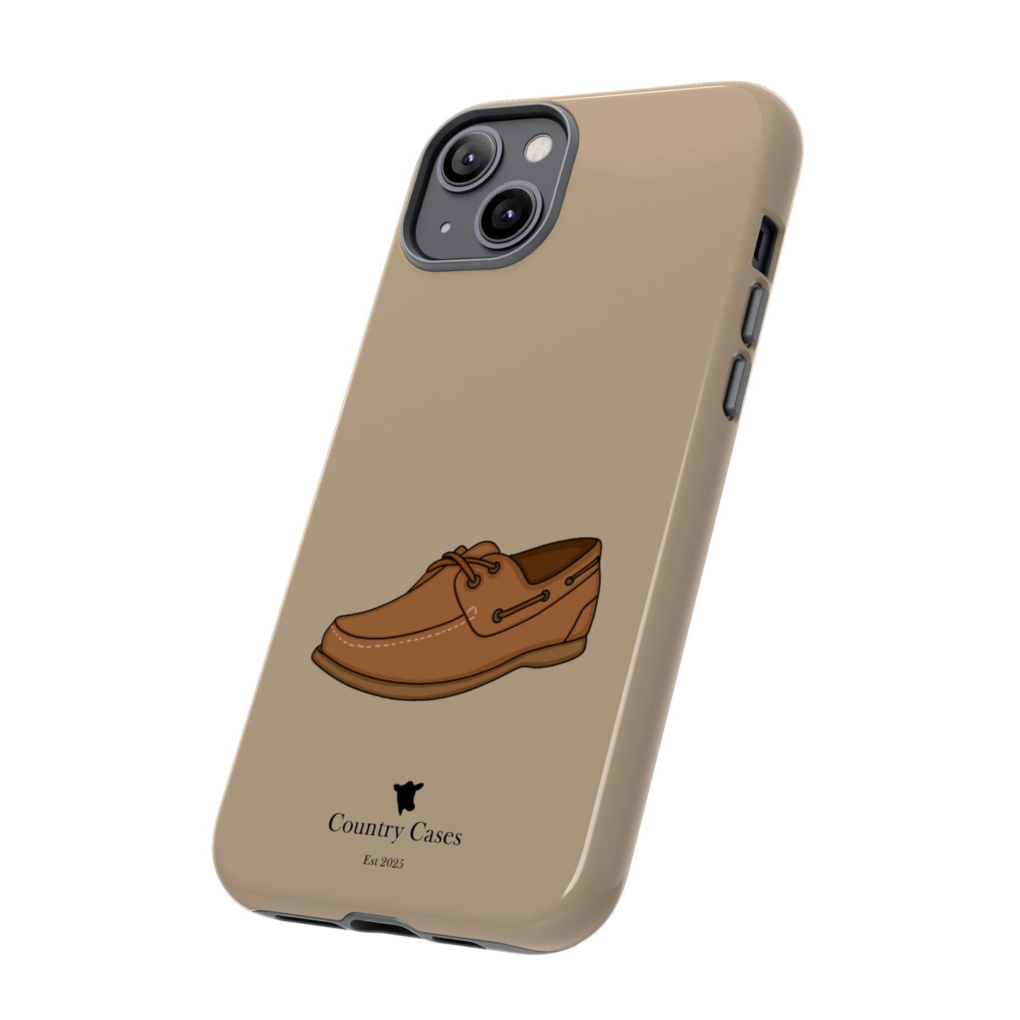 Classic boat shoe phone case