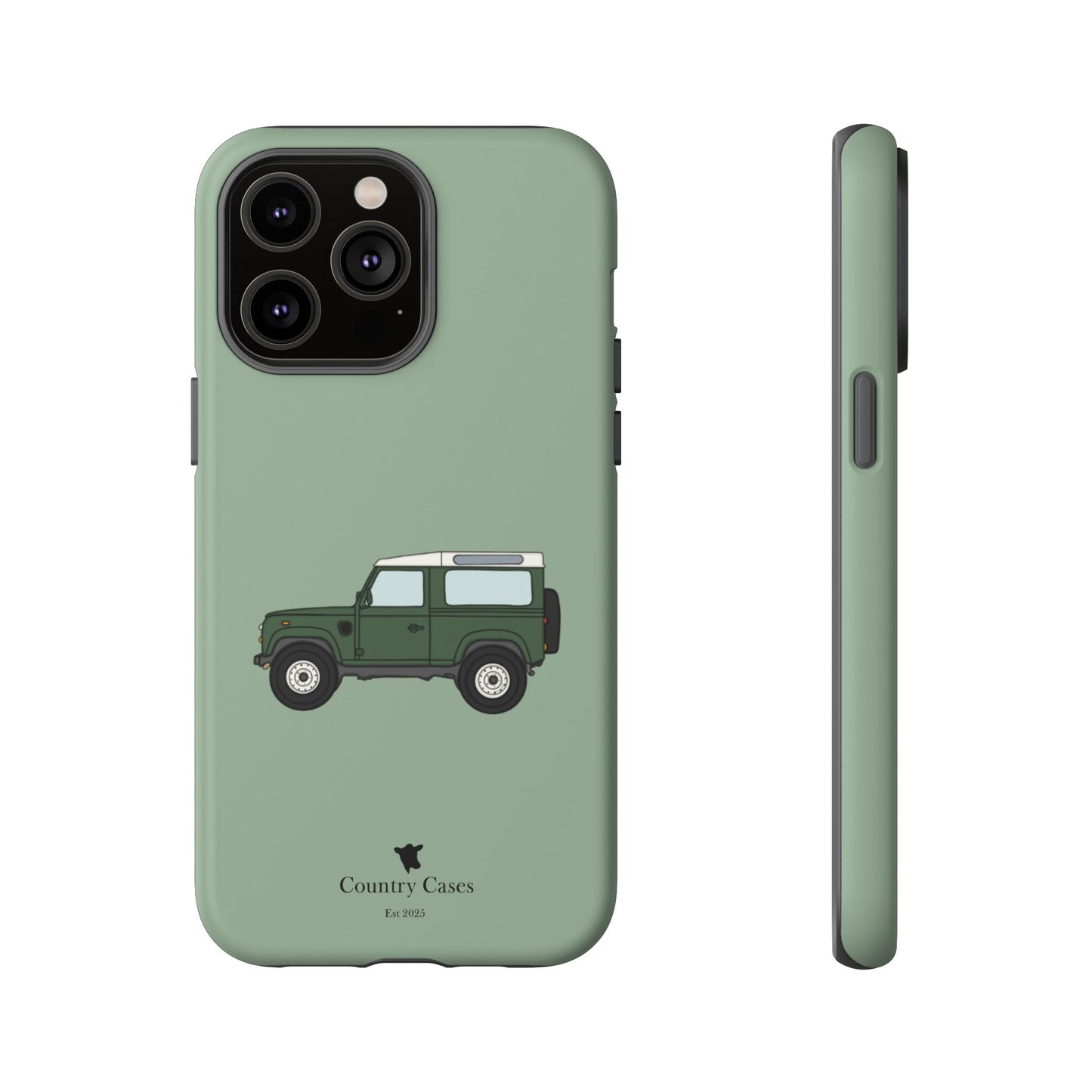Green landy phone case