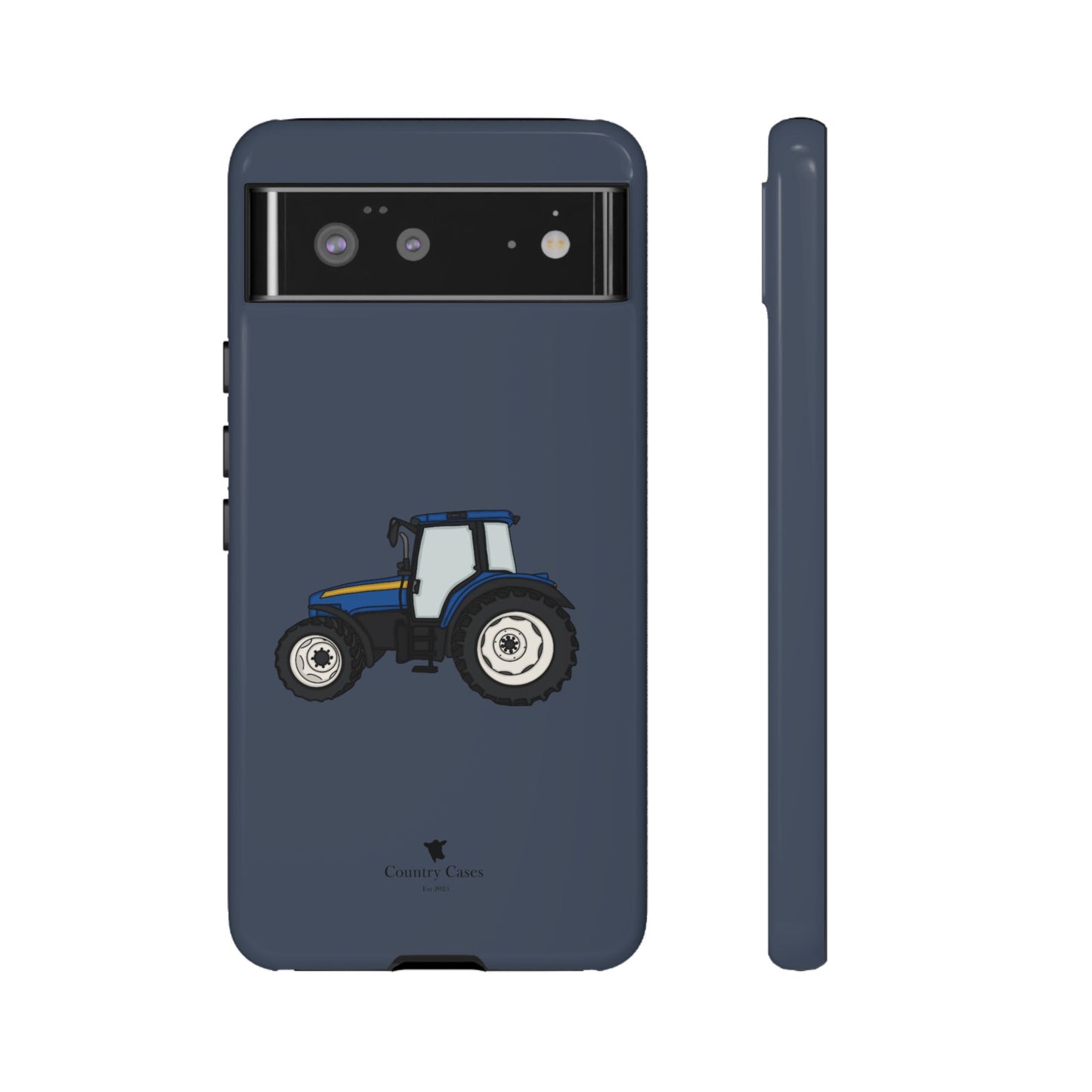 Android blue tractor case