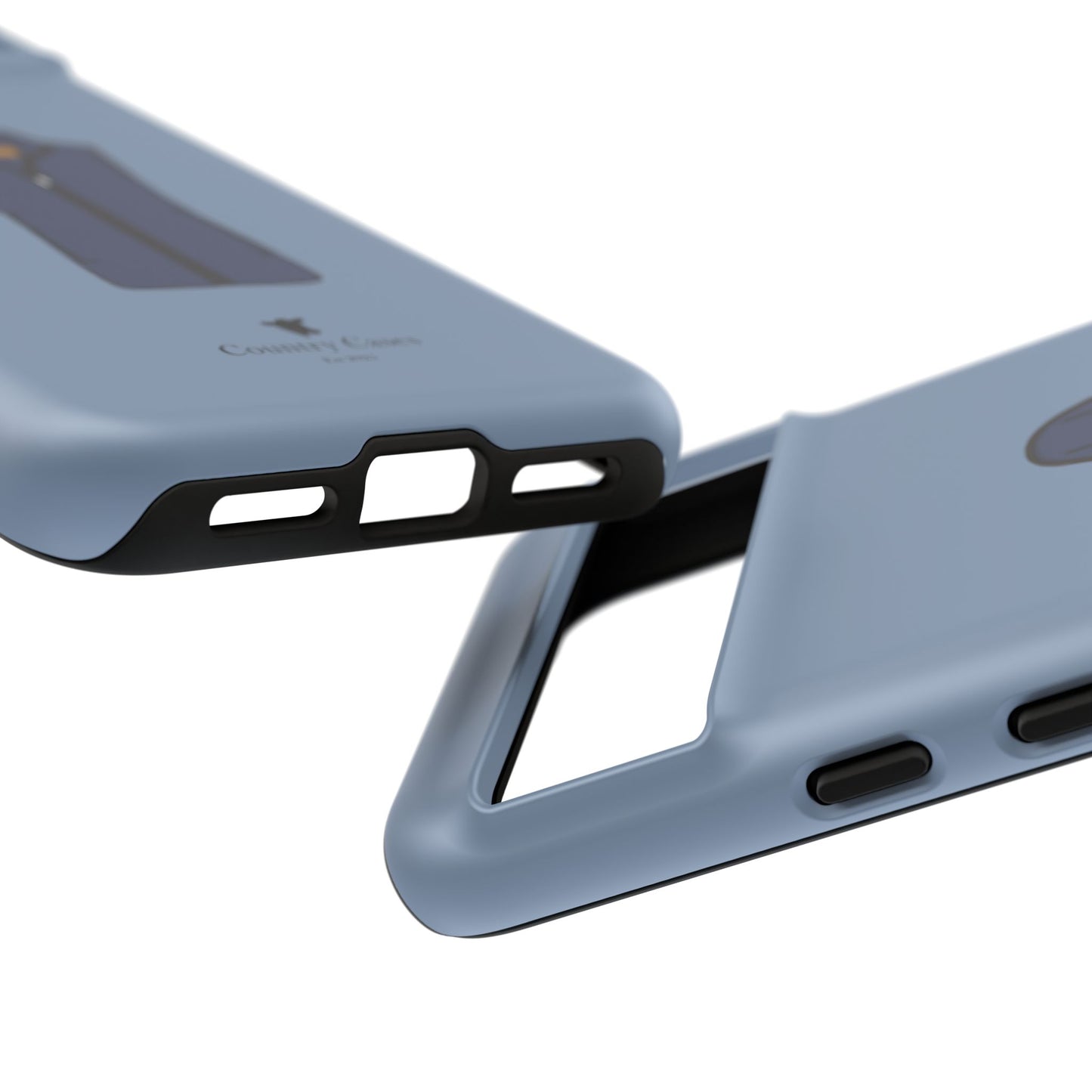 Android blue waistcoat case