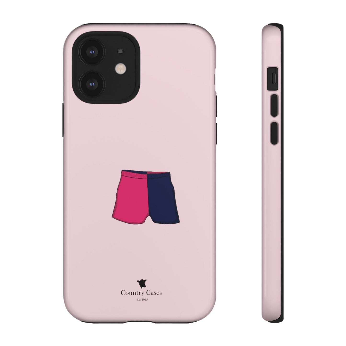 Two toned short phone case