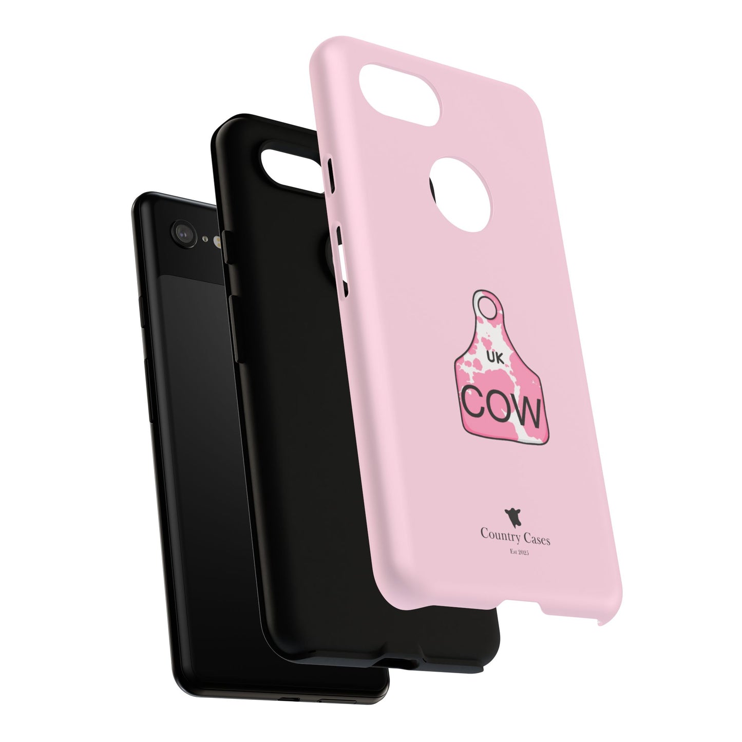 Android pink ear tag case