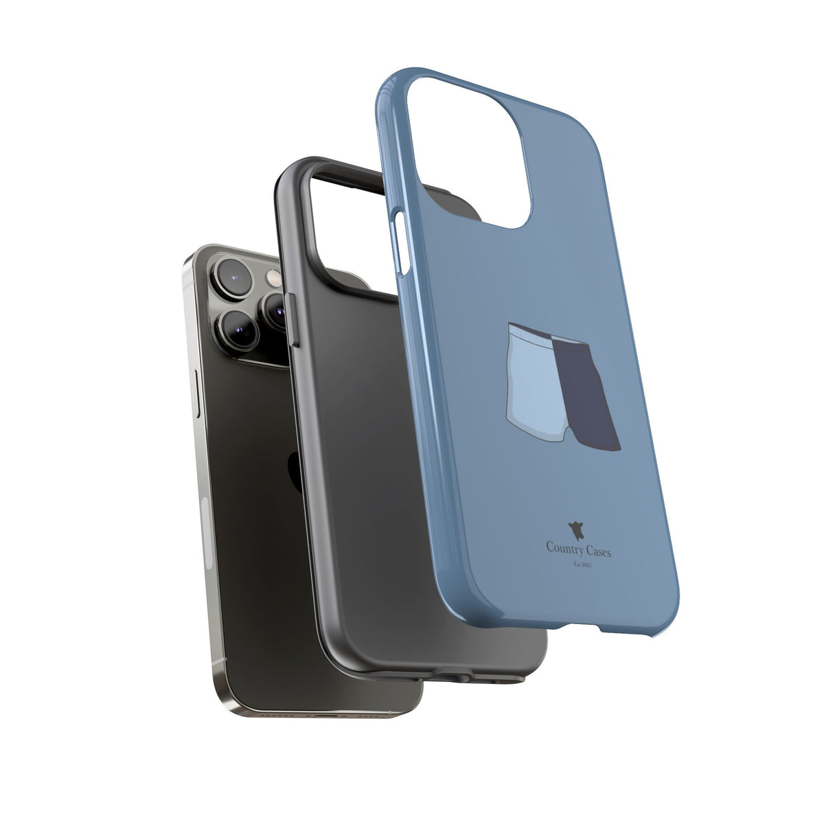 Blue Shorts Case