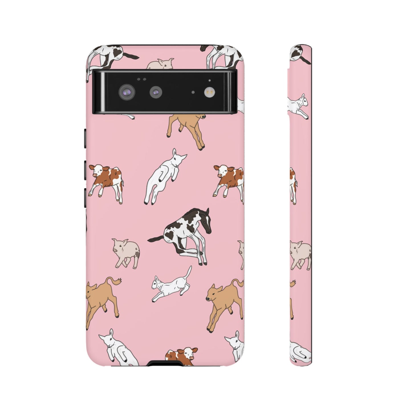 Android Farmyard Friends Pink Case