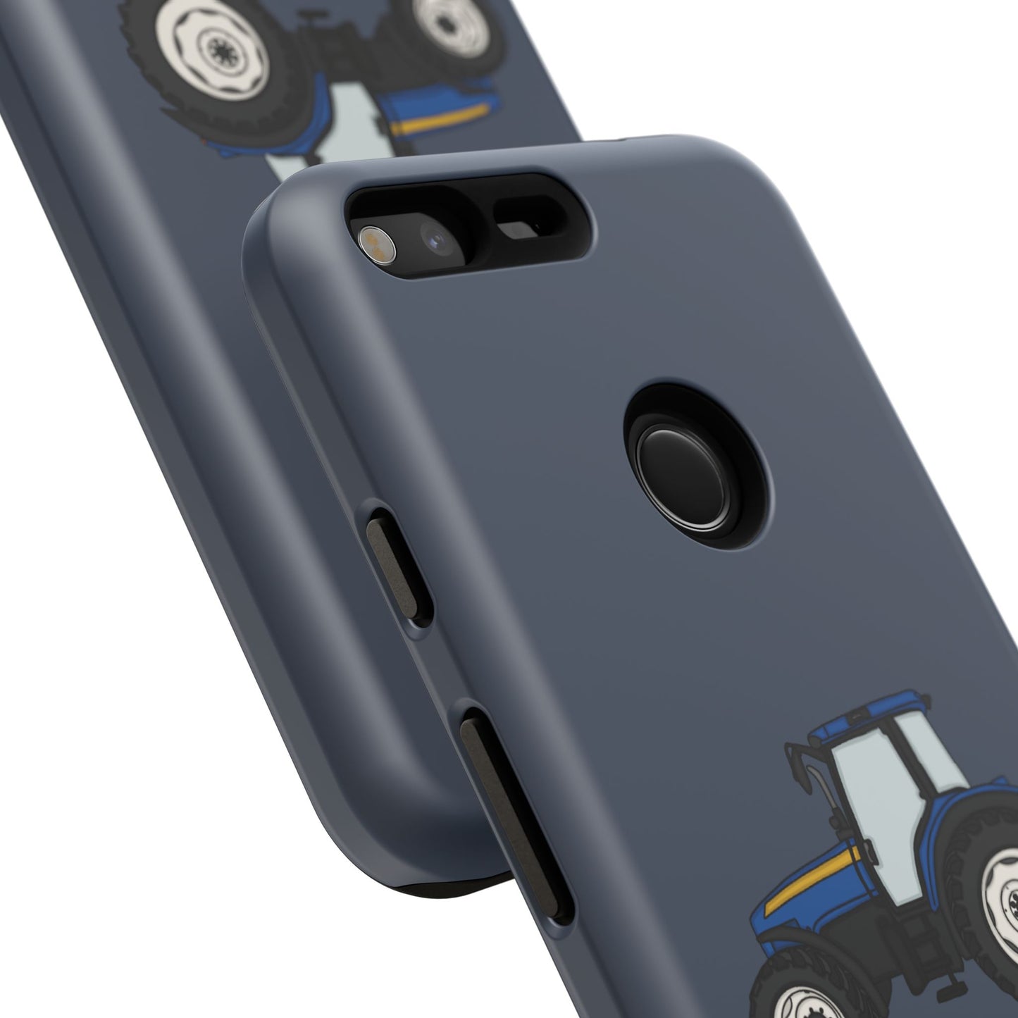 Android blue tractor case