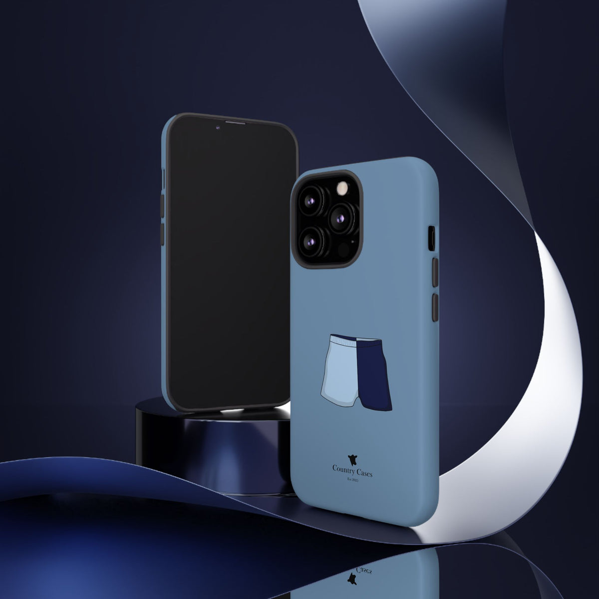 Blue Shorts Case