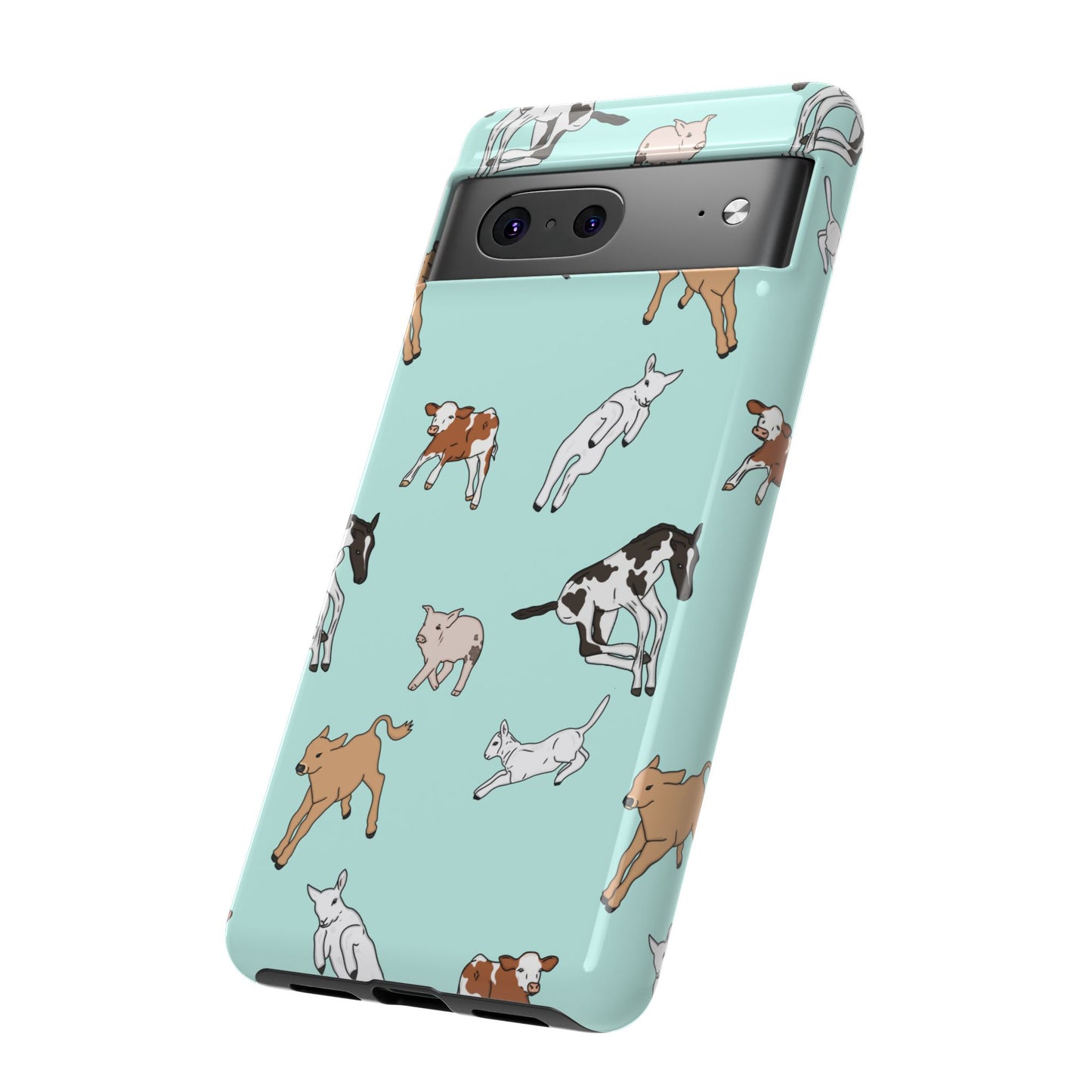Android farmyard Freinds Blue Case