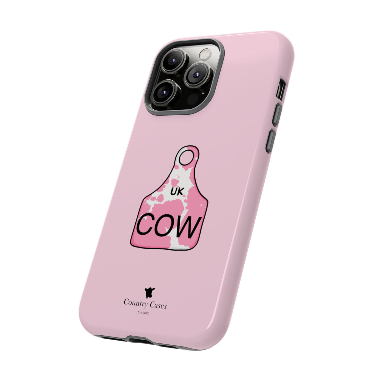 Pink Ear Tag Case