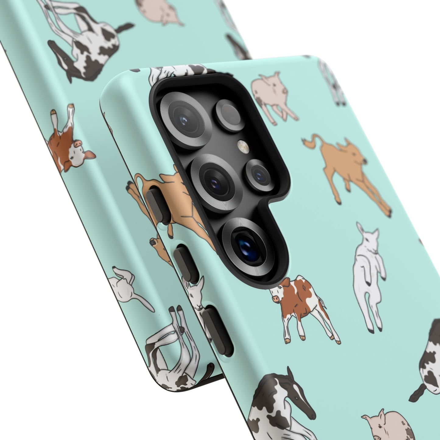 Android farmyard Freinds Blue Case
