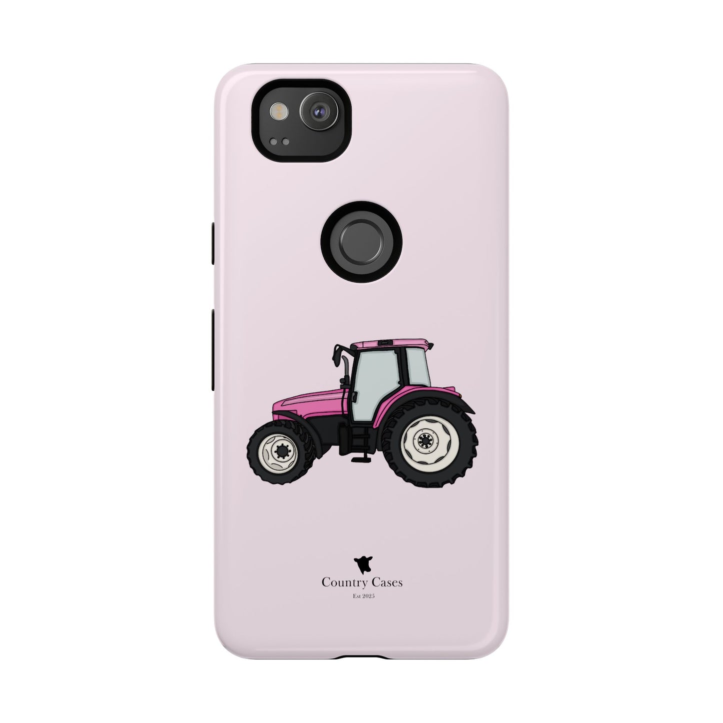 Android pink tractor case