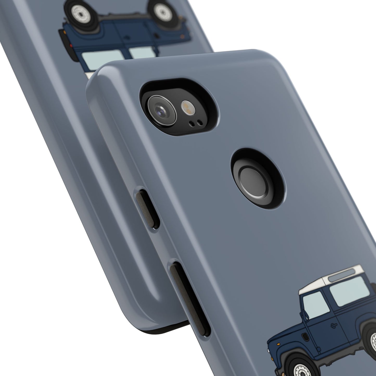 Android blue landy phone case