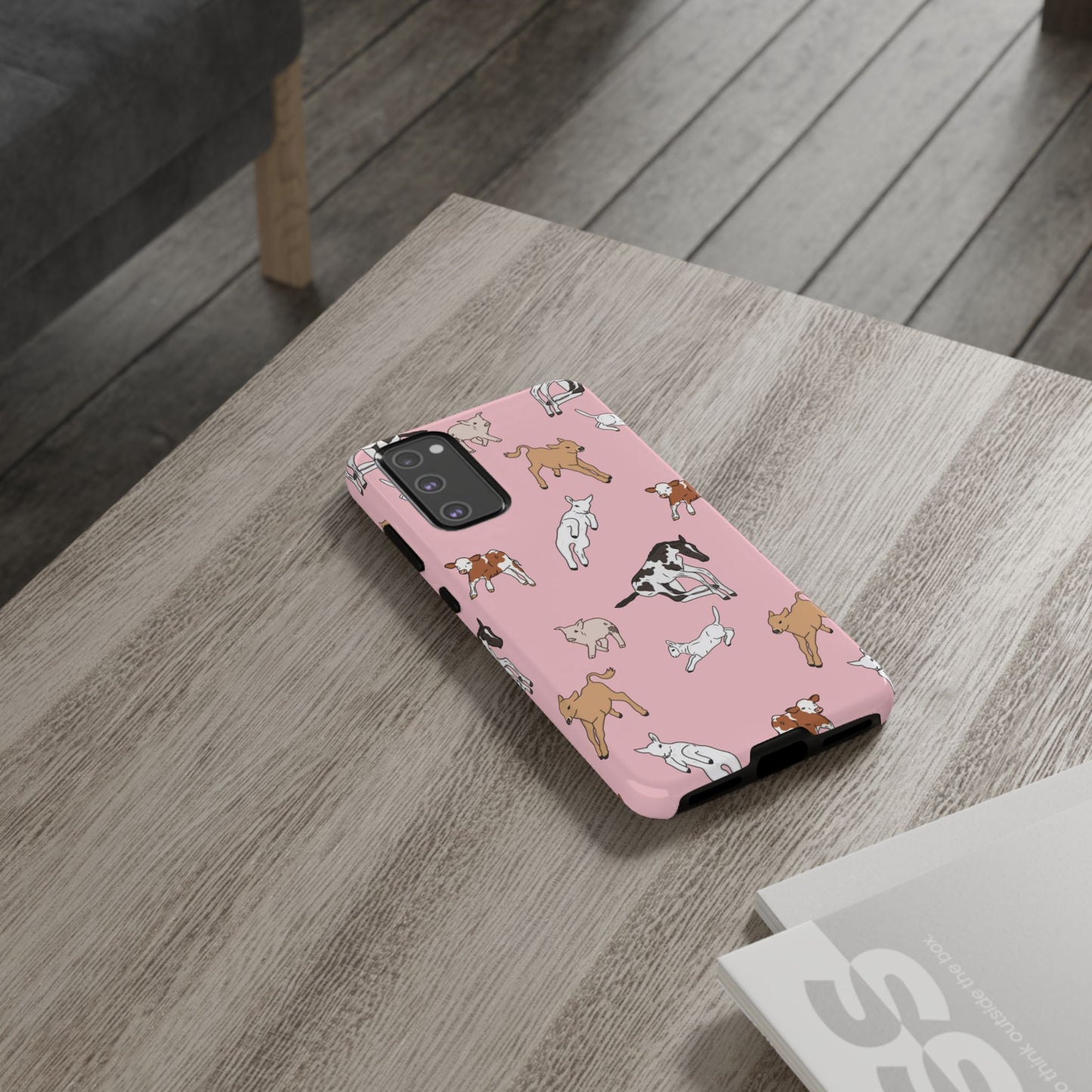 Android Farmyard Friends Pink Case