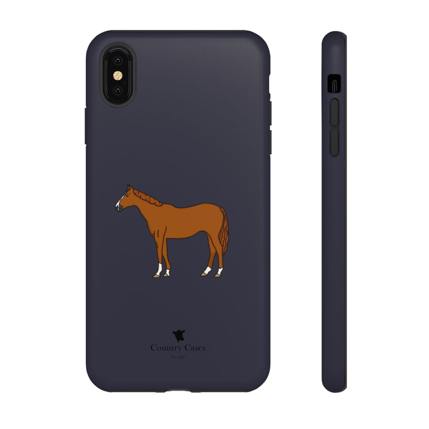 Chestnut horse case