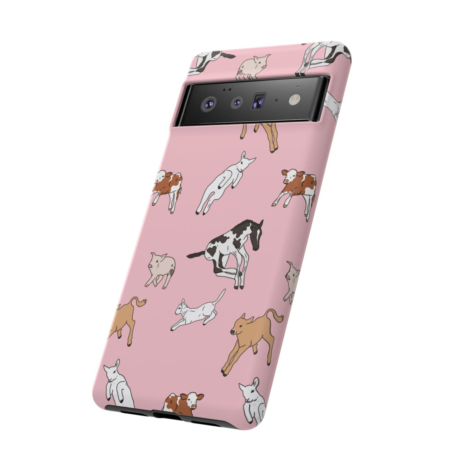 Android Farmyard Friends Pink Case
