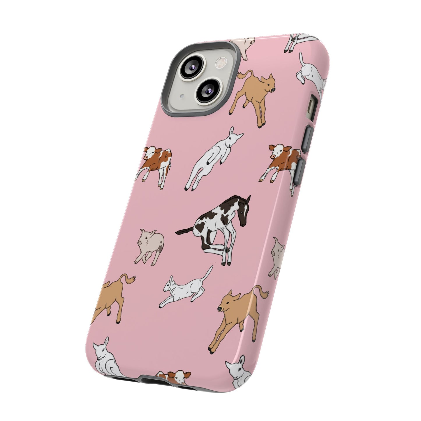 Farmyard Friends Pink Case