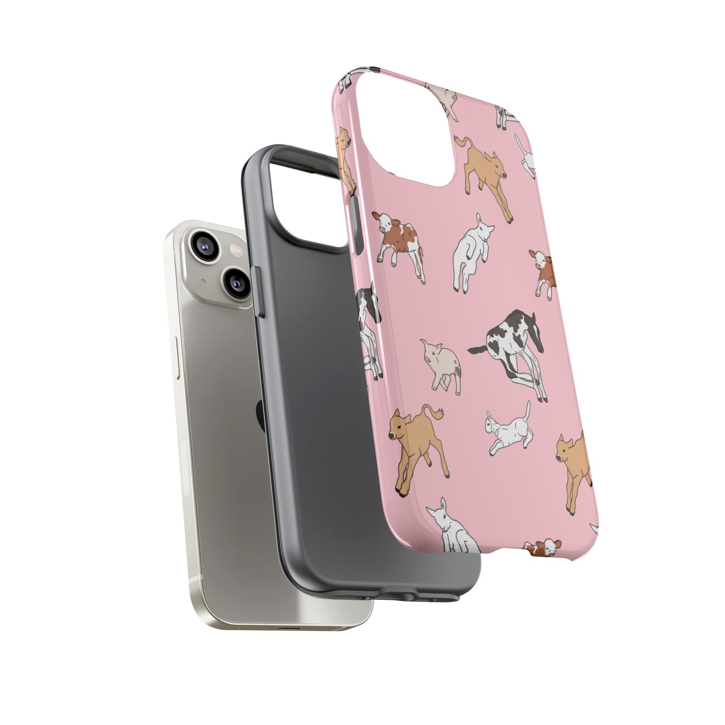 Farmyard Friends Pink Case