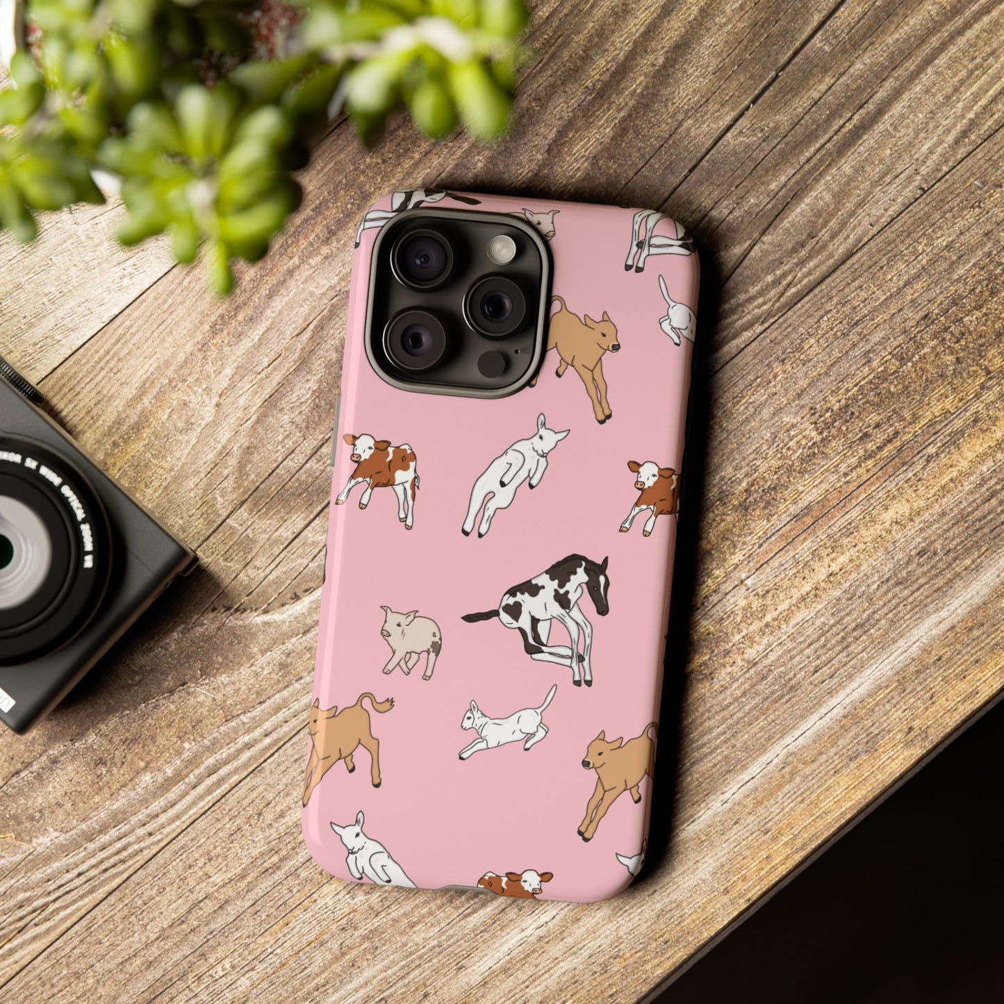 Farmyard Friends Pink Case