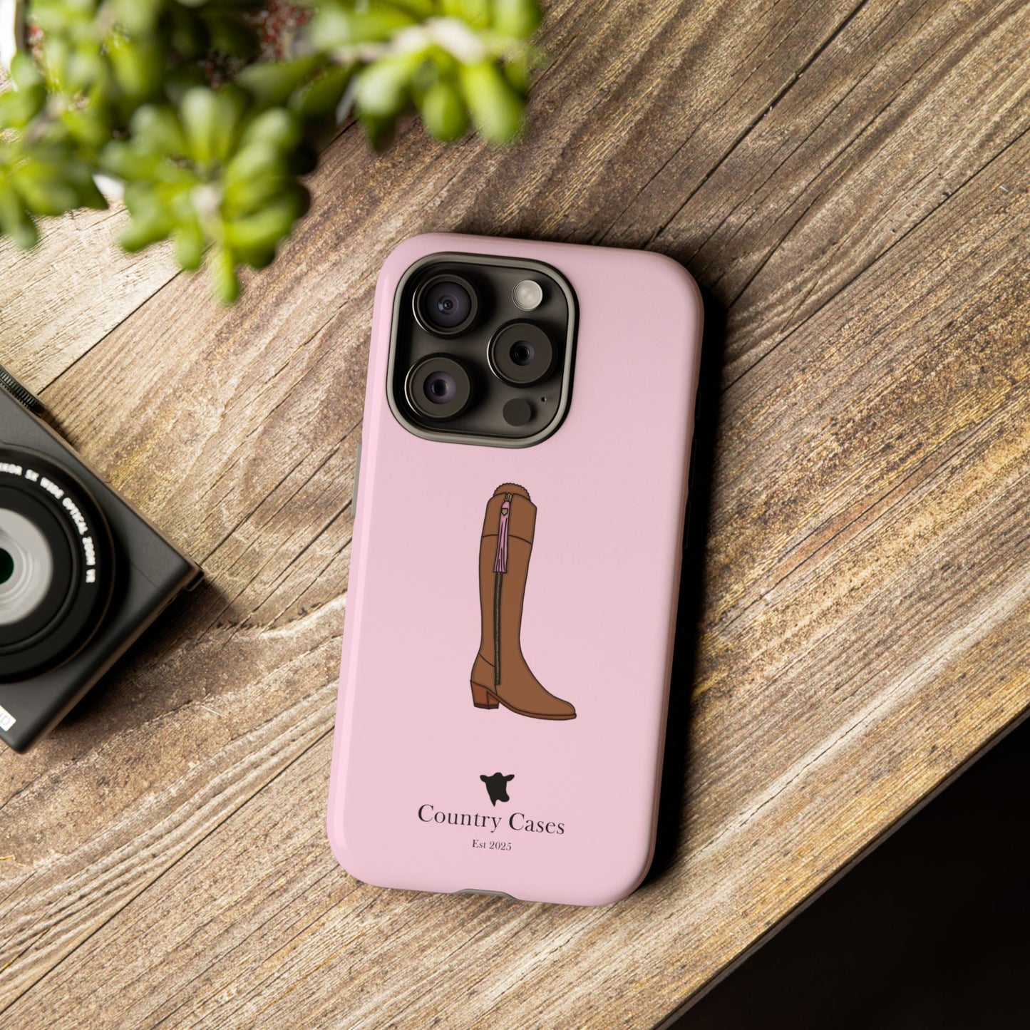 Pink Boot Case