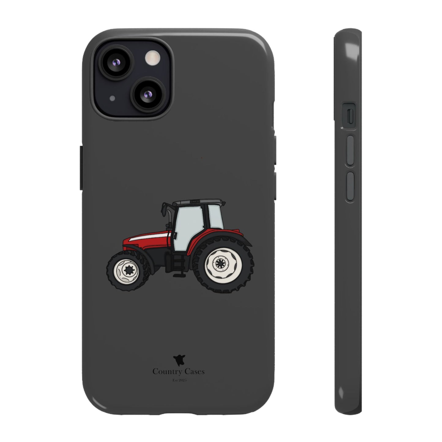 Red tractor case