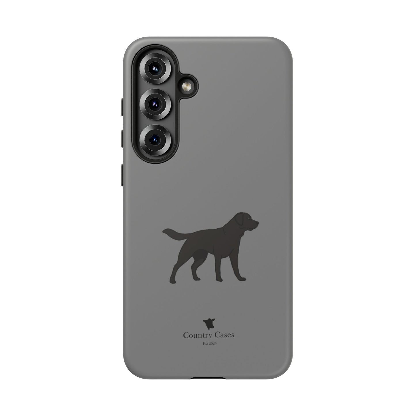 Android black Labrador case