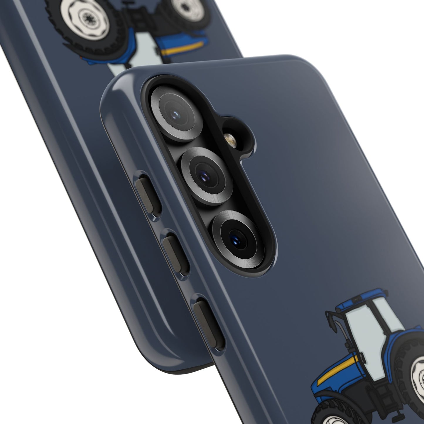 Android blue tractor case