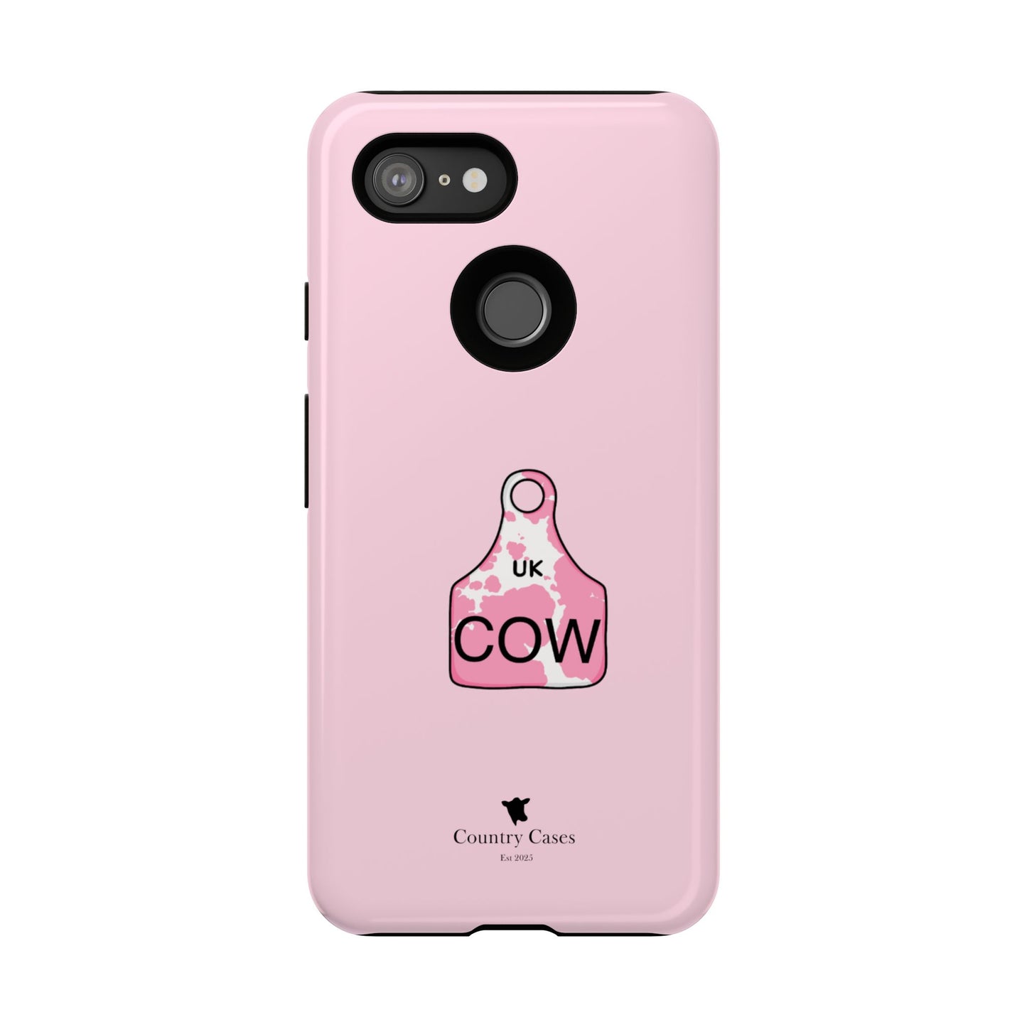 Android pink ear tag case