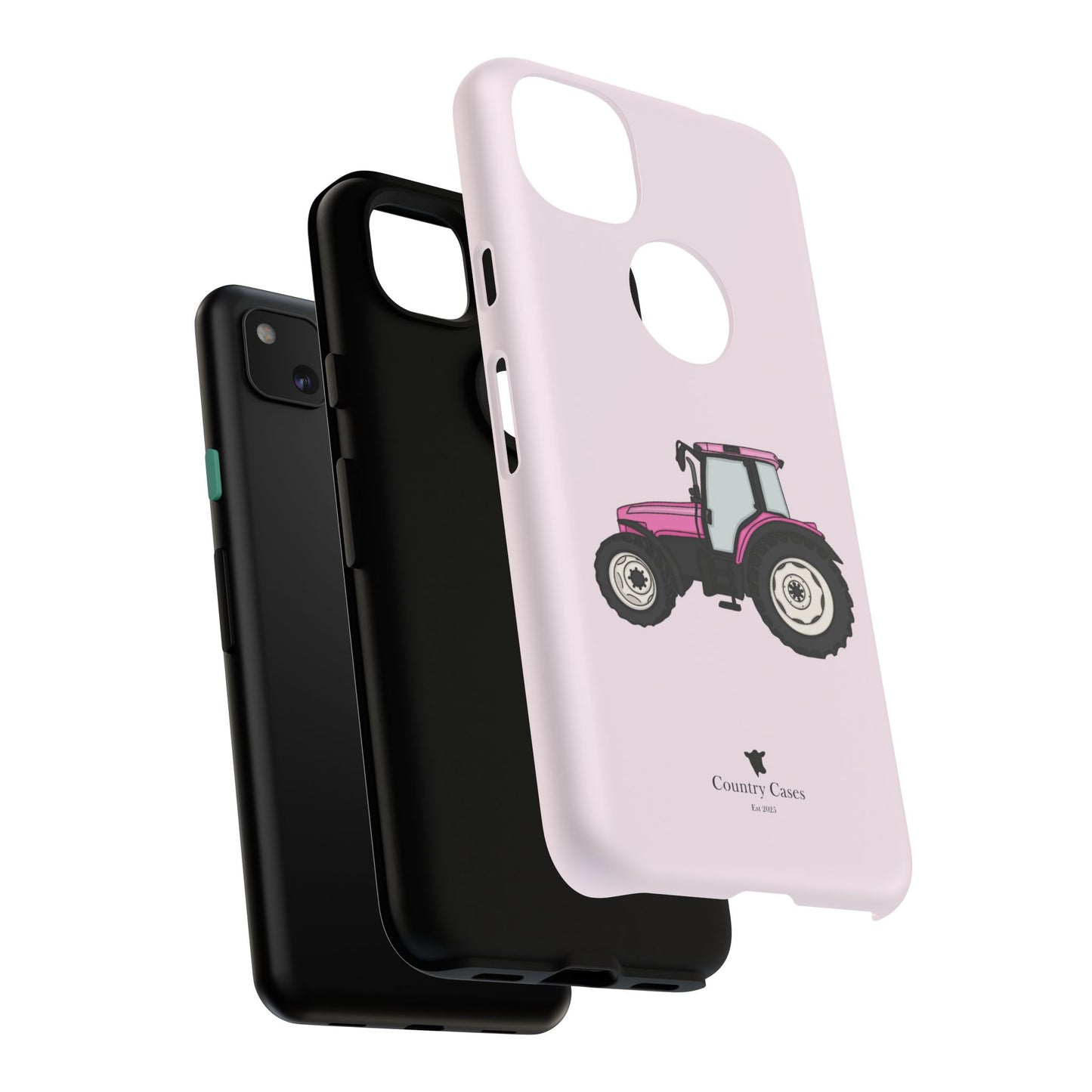 Android pink tractor case