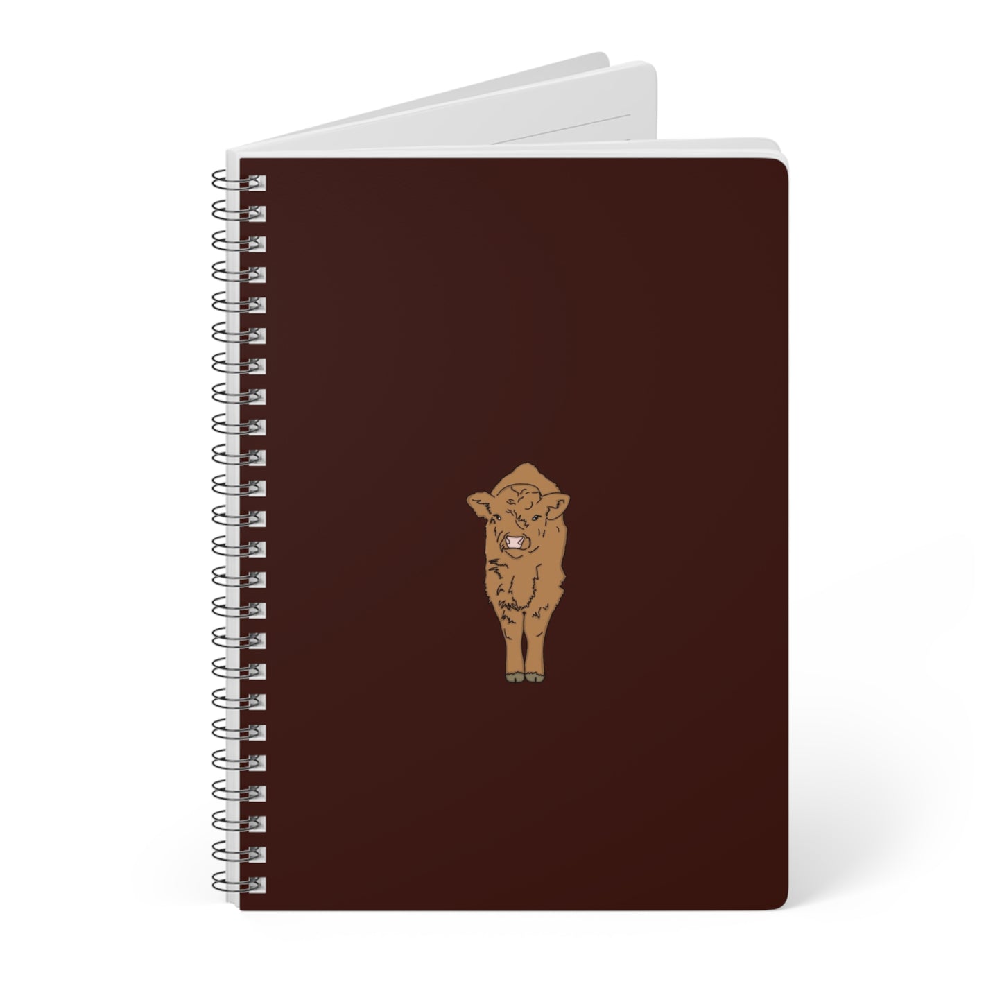 Mini highland cow notebook !