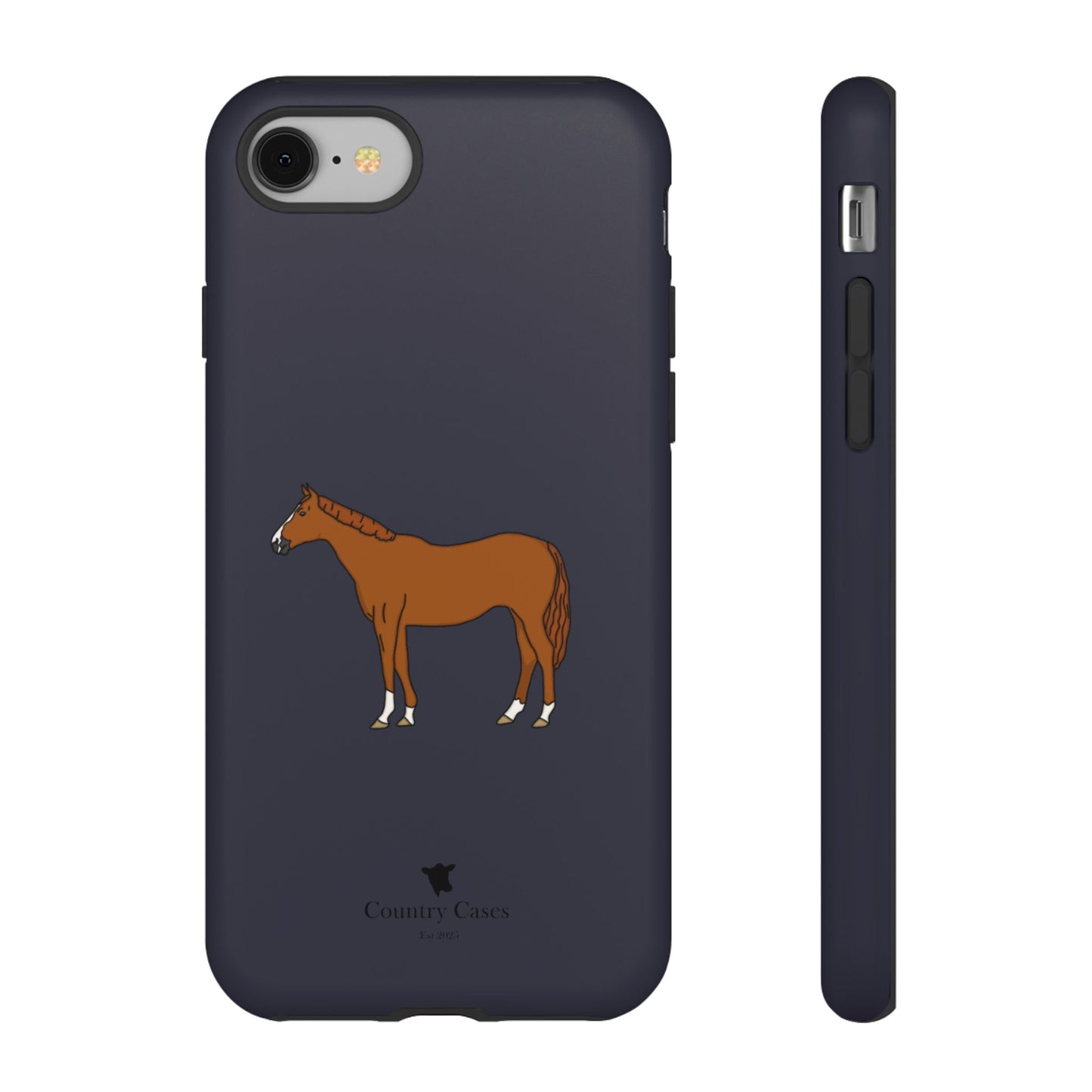 Chestnut horse case