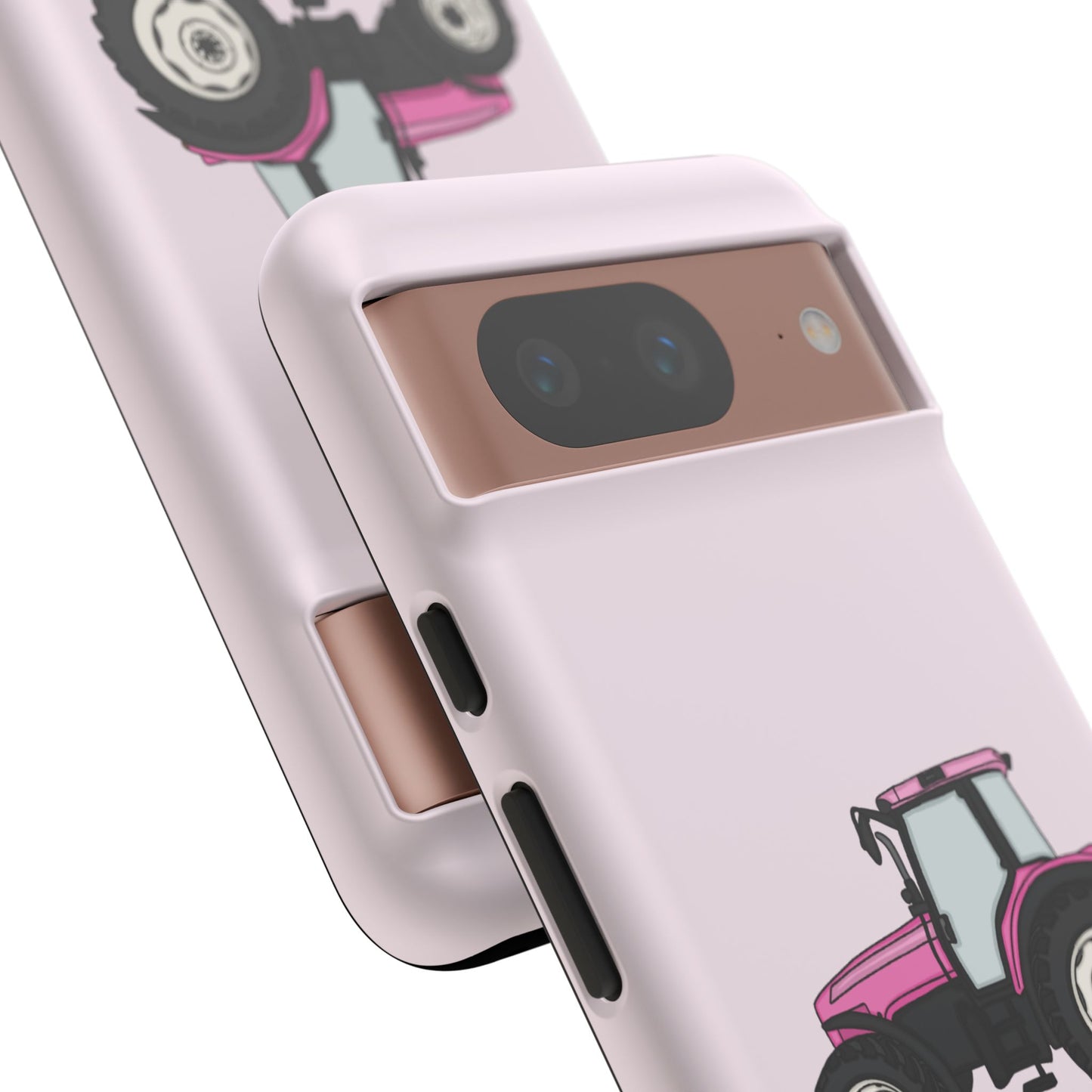 Android pink tractor case