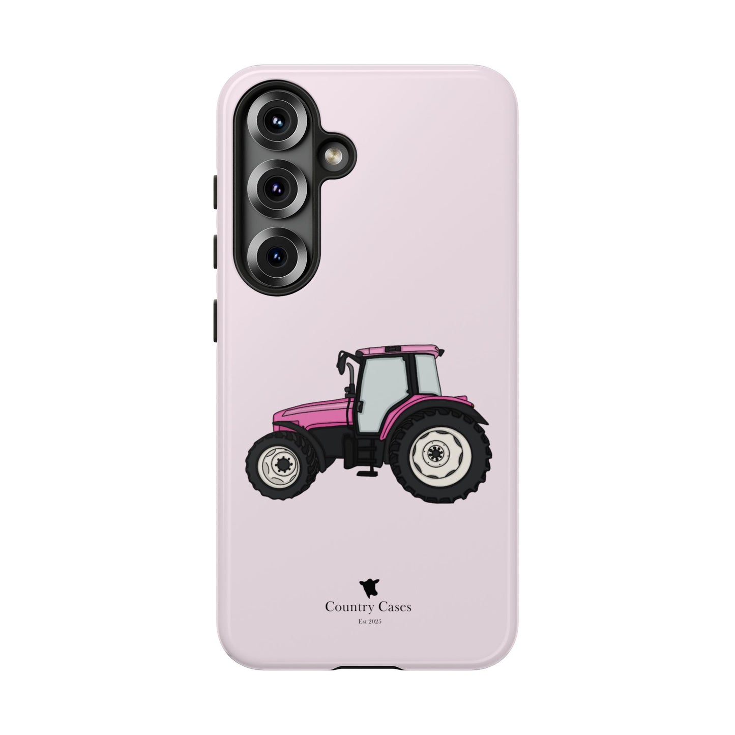 Android pink tractor case