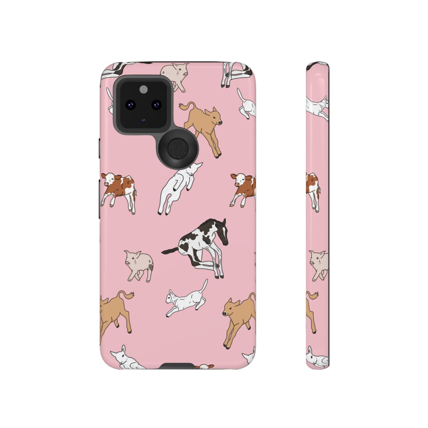 Android Farmyard Friends Pink Case